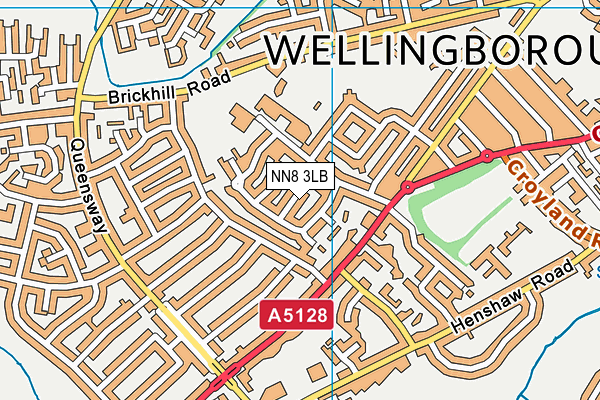 NN8 3LB map - OS VectorMap District (Ordnance Survey) NN8 3LB map - OS VectorMap District (Ordnance Survey)