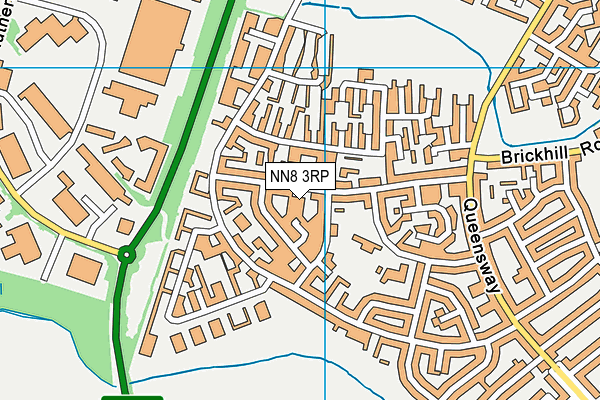 NN8 3RP map - OS VectorMap District (Ordnance Survey) NN8 3RP map - OS VectorMap District (Ordnance Survey)