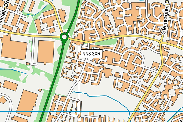 NN8 3XR map - OS VectorMap District (Ordnance Survey) NN8 3XR map - OS VectorMap District (Ordnance Survey)