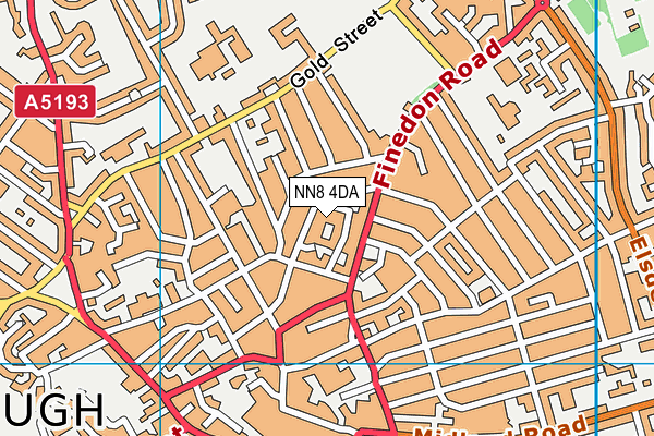 NN8 4DA map - OS VectorMap District (Ordnance Survey) NN8 4DA map - OS VectorMap District (Ordnance Survey)