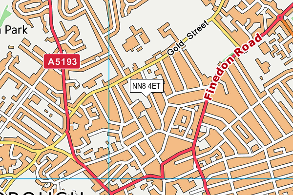 NN8 4ET map - OS VectorMap District (Ordnance Survey) NN8 4ET map - OS VectorMap District (Ordnance Survey)