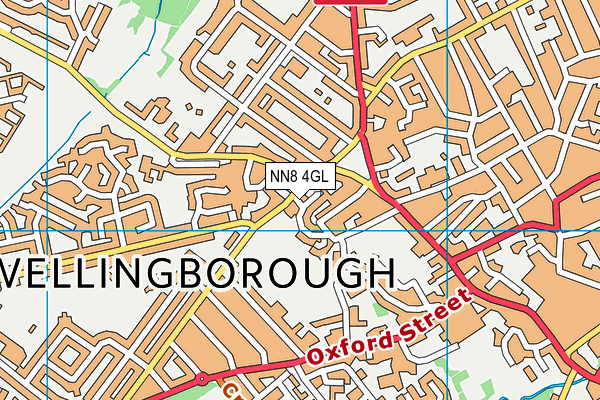 NN8 4GL map - OS VectorMap District (Ordnance Survey) NN8 4GL map - OS VectorMap District (Ordnance Survey)