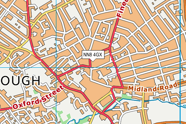 NN8 4GX map - OS VectorMap District (Ordnance Survey) NN8 4GX map - OS VectorMap District (Ordnance Survey)