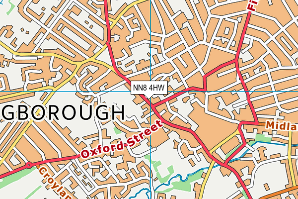 NN8 4HW map - OS VectorMap District (Ordnance Survey) NN8 4HW map - OS VectorMap District (Ordnance Survey)