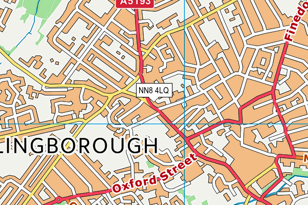 NN8 4LQ map - OS VectorMap District (Ordnance Survey) NN8 4LQ map - OS VectorMap District (Ordnance Survey)