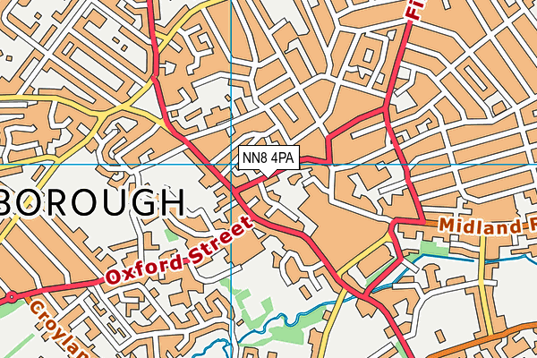 NN8 4PA map - OS VectorMap District (Ordnance Survey) NN8 4PA map - OS VectorMap District (Ordnance Survey)