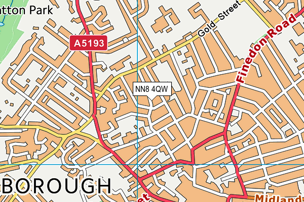 NN8 4QW map - OS VectorMap District (Ordnance Survey) NN8 4QW map - OS VectorMap District (Ordnance Survey)