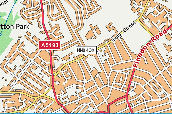 NN8 4QX map - OS VectorMap District (Ordnance Survey) NN8 4QX map - OS VectorMap District (Ordnance Survey)