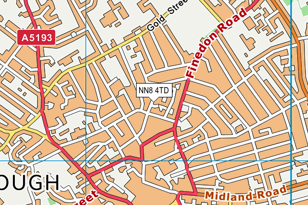 NN8 4TD map - OS VectorMap District (Ordnance Survey) NN8 4TD map - OS VectorMap District (Ordnance Survey)