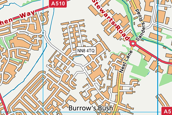 NN8 4TQ map - OS VectorMap District (Ordnance Survey) NN8 4TQ map - OS VectorMap District (Ordnance Survey)