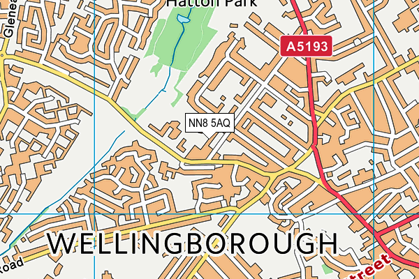 NN8 5AQ map - OS VectorMap District (Ordnance Survey) NN8 5AQ map - OS VectorMap District (Ordnance Survey)