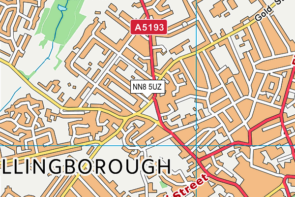 NN8 5UZ map - OS VectorMap District (Ordnance Survey) NN8 5UZ map - OS VectorMap District (Ordnance Survey)