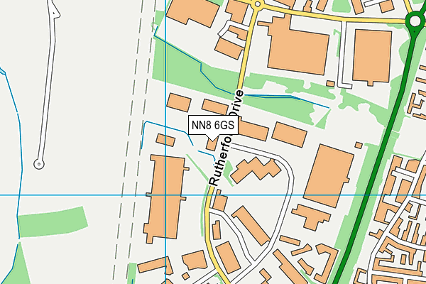 NN8 6GS map - OS VectorMap District (Ordnance Survey) NN8 6GS map - OS VectorMap District (Ordnance Survey)