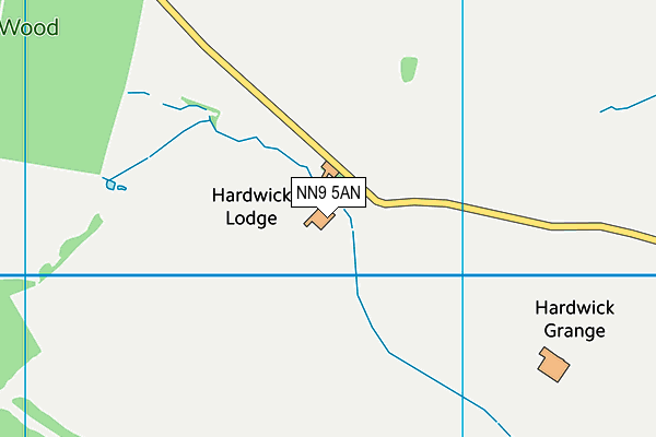 NN9 5AN map - OS VectorMap District (Ordnance Survey) NN9 5AN map - OS VectorMap District (Ordnance Survey)