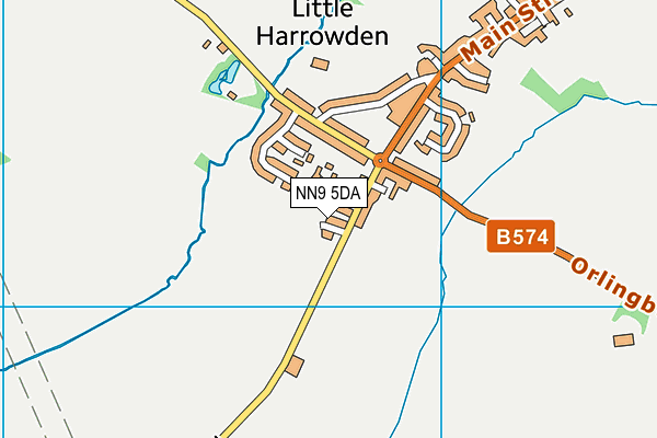 NN9 5DA map - OS VectorMap District (Ordnance Survey) NN9 5DA map - OS VectorMap District (Ordnance Survey)
