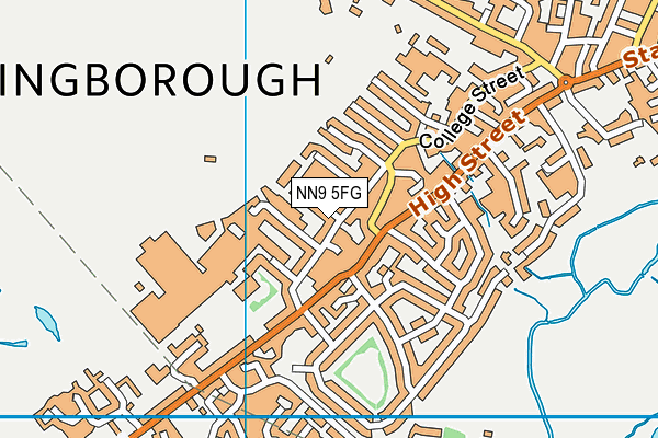 NN9 5FG map - OS VectorMap District (Ordnance Survey) NN9 5FG map - OS VectorMap District (Ordnance Survey)