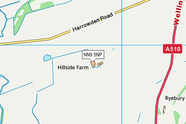 NN9 5NP map - OS VectorMap District (Ordnance Survey) NN9 5NP map - OS VectorMap District (Ordnance Survey)