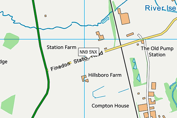 NN9 5NX map - OS VectorMap District (Ordnance Survey) NN9 5NX map - OS VectorMap District (Ordnance Survey)