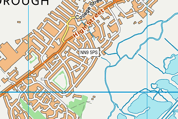 NN9 5PS map - OS VectorMap District (Ordnance Survey) NN9 5PS map - OS VectorMap District (Ordnance Survey)
