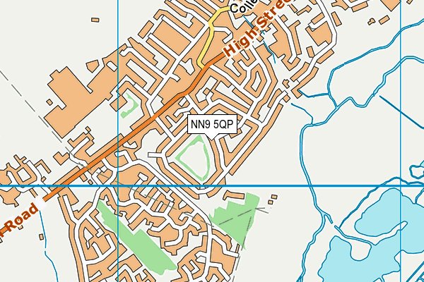 NN9 5QP map - OS VectorMap District (Ordnance Survey) NN9 5QP map - OS VectorMap District (Ordnance Survey)