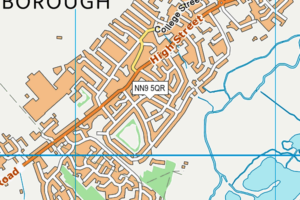 NN9 5QR map - OS VectorMap District (Ordnance Survey) NN9 5QR map - OS VectorMap District (Ordnance Survey)