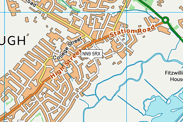 NN9 5RX map - OS VectorMap District (Ordnance Survey) NN9 5RX map - OS VectorMap District (Ordnance Survey)