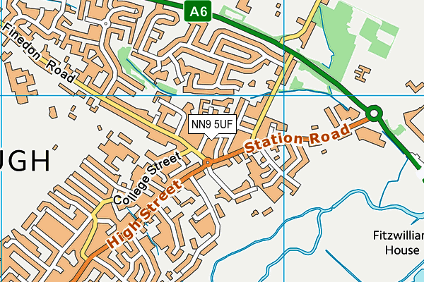 NN9 5UF map - OS VectorMap District (Ordnance Survey) NN9 5UF map - OS VectorMap District (Ordnance Survey)