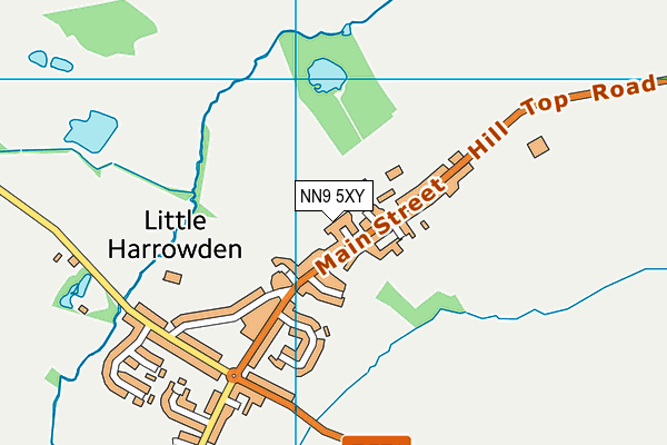 NN9 5XY map - OS VectorMap District (Ordnance Survey) NN9 5XY map - OS VectorMap District (Ordnance Survey)
