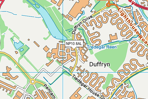 NP10 8AL map - OS VectorMap District (Ordnance Survey) NP10 8AL map - OS VectorMap District (Ordnance Survey)