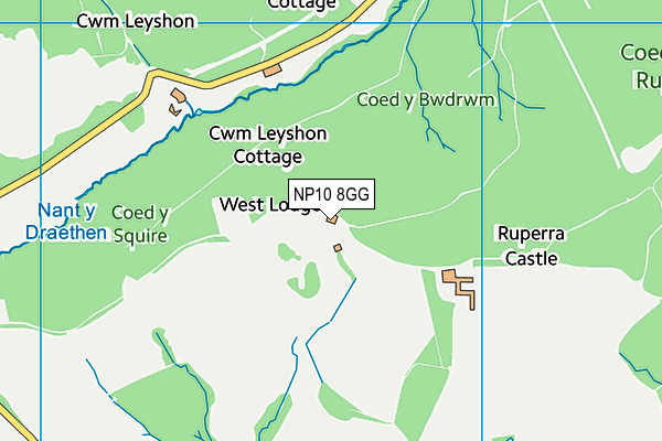 NP10 8GG map - OS VectorMap District (Ordnance Survey) NP10 8GG map - OS VectorMap District (Ordnance Survey)