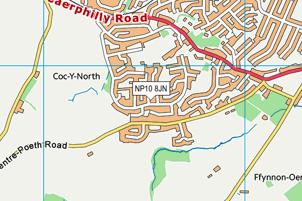 NP10 8JN map - OS VectorMap District (Ordnance Survey) NP10 8JN map - OS VectorMap District (Ordnance Survey)
