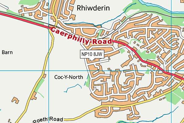 NP10 8JW map - OS VectorMap District (Ordnance Survey) NP10 8JW map - OS VectorMap District (Ordnance Survey)