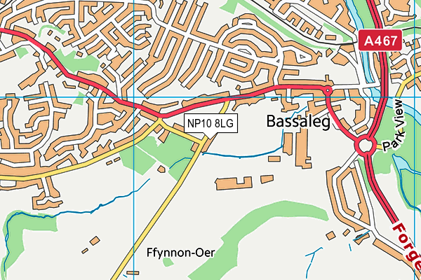 NP10 8LG map - OS VectorMap District (Ordnance Survey) NP10 8LG map - OS VectorMap District (Ordnance Survey)