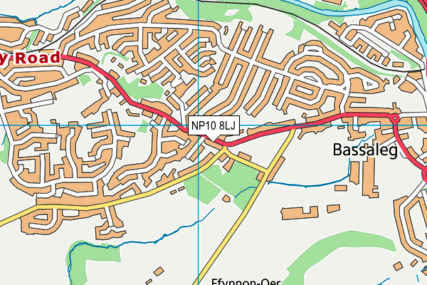 NP10 8LJ map - OS VectorMap District (Ordnance Survey) NP10 8LJ map - OS VectorMap District (Ordnance Survey)