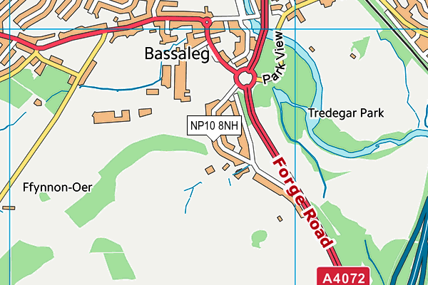 NP10 8NH map - OS VectorMap District (Ordnance Survey) NP10 8NH map - OS VectorMap District (Ordnance Survey)