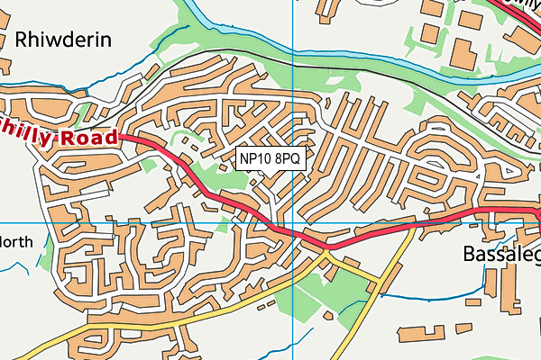 NP10 8PQ map - OS VectorMap District (Ordnance Survey) NP10 8PQ map - OS VectorMap District (Ordnance Survey)