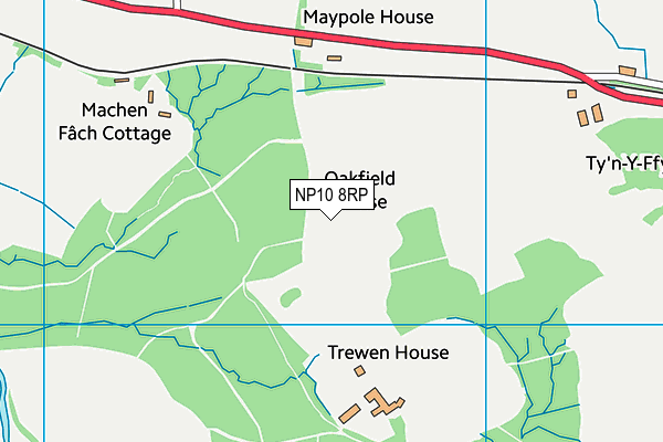 NP10 8RP map - OS VectorMap District (Ordnance Survey) NP10 8RP map - OS VectorMap District (Ordnance Survey)