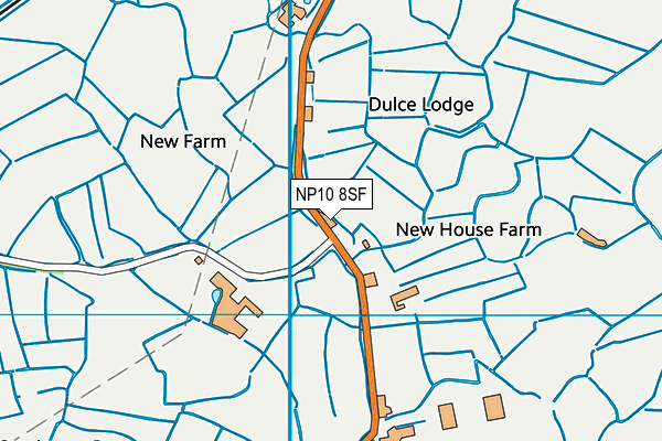 NP10 8SF map - OS VectorMap District (Ordnance Survey) NP10 8SF map - OS VectorMap District (Ordnance Survey)