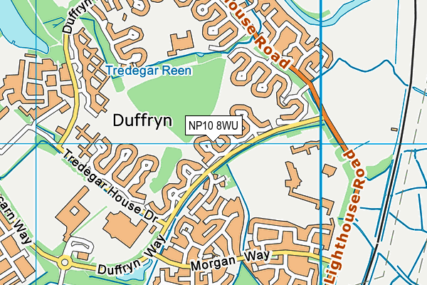 NP10 8WU map - OS VectorMap District (Ordnance Survey) NP10 8WU map - OS VectorMap District (Ordnance Survey)