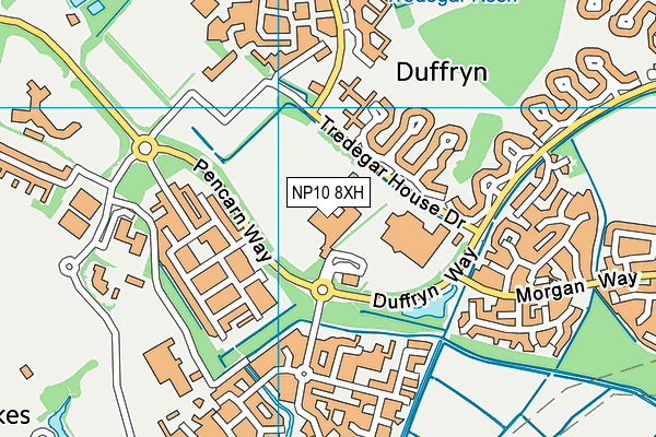 NP10 8XH map - OS VectorMap District (Ordnance Survey) NP10 8XH map - OS VectorMap District (Ordnance Survey)