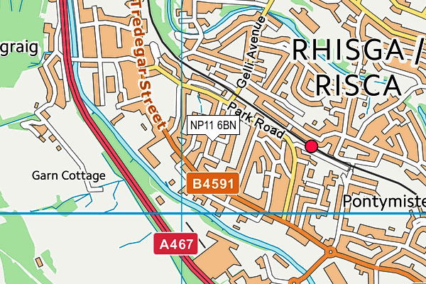 NP11 6BN map - OS VectorMap District (Ordnance Survey) NP11 6BN map - OS VectorMap District (Ordnance Survey)