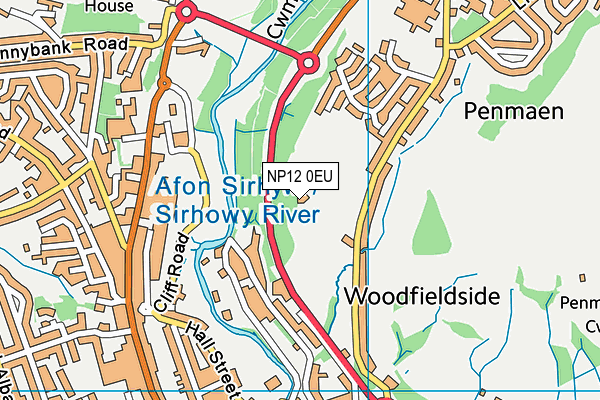 NP12 0EU map - OS VectorMap District (Ordnance Survey) NP12 0EU map - OS VectorMap District (Ordnance Survey)
