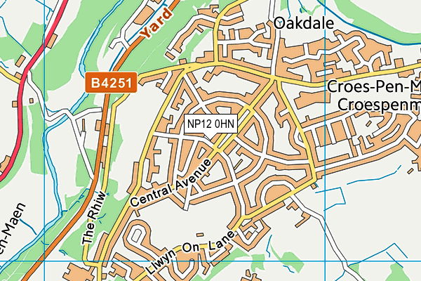 NP12 0HN map - OS VectorMap District (Ordnance Survey) NP12 0HN map - OS VectorMap District (Ordnance Survey)