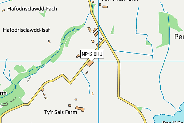 NP12 0HU map - OS VectorMap District (Ordnance Survey) NP12 0HU map - OS VectorMap District (Ordnance Survey)
