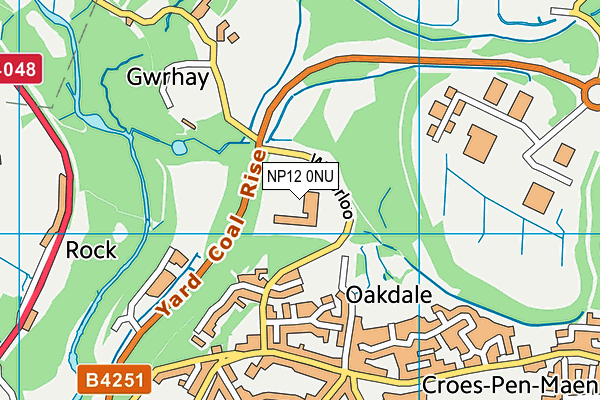 NP12 0NU map - OS VectorMap District (Ordnance Survey) NP12 0NU map - OS VectorMap District (Ordnance Survey)