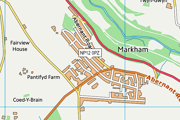 NP12 0PZ map - OS VectorMap District (Ordnance Survey) NP12 0PZ map - OS VectorMap District (Ordnance Survey)