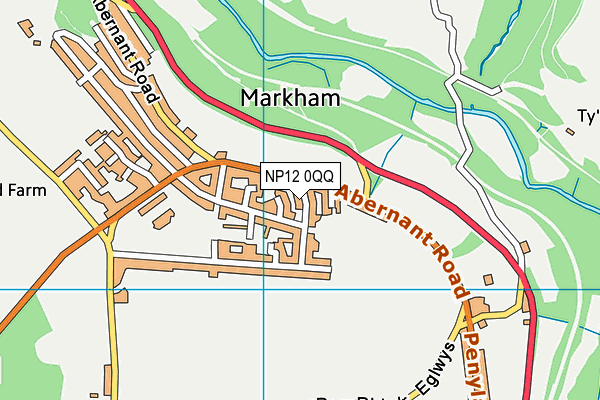 NP12 0QQ map - OS VectorMap District (Ordnance Survey) NP12 0QQ map - OS VectorMap District (Ordnance Survey)
