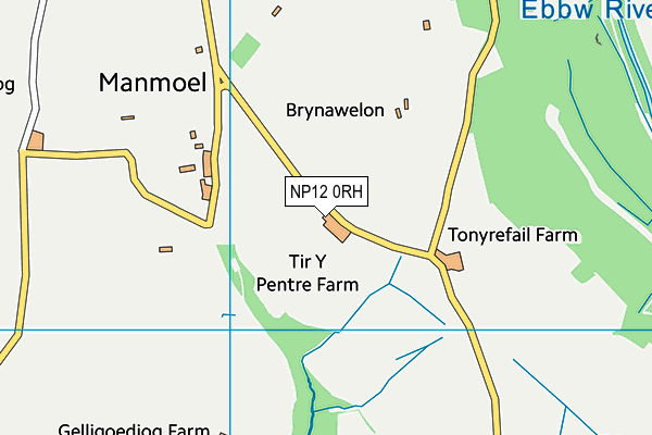 NP12 0RH map - OS VectorMap District (Ordnance Survey) NP12 0RH map - OS VectorMap District (Ordnance Survey)