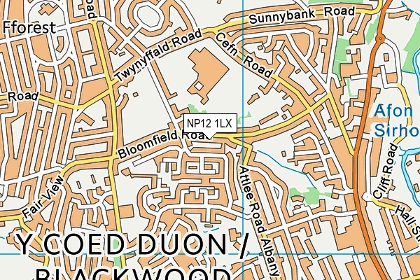 NP12 1LX map - OS VectorMap District (Ordnance Survey) NP12 1LX map - OS VectorMap District (Ordnance Survey)