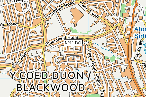 NP12 1WJ map - OS VectorMap District (Ordnance Survey) NP12 1WJ map - OS VectorMap District (Ordnance Survey)